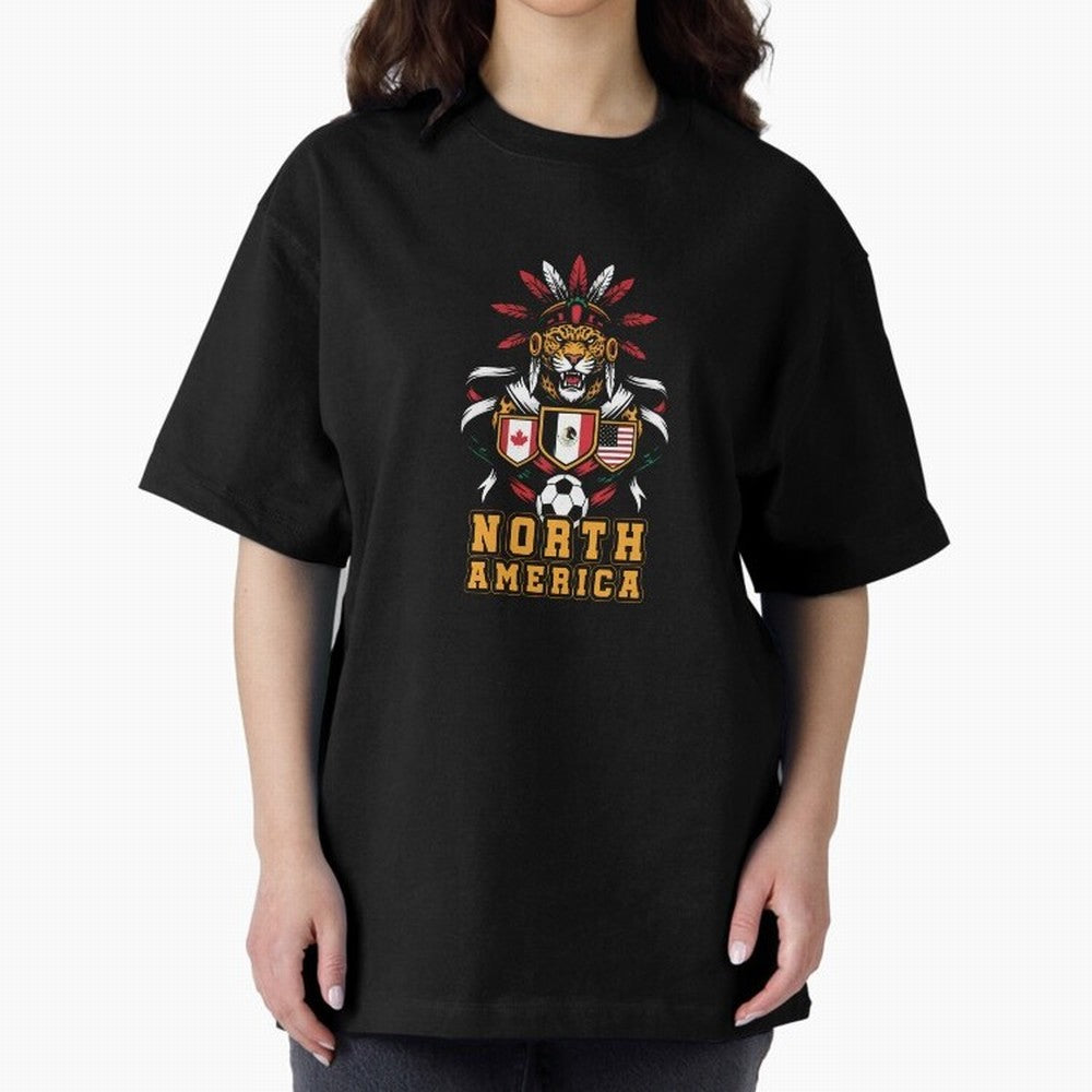 North America Jaguar Spirit Cup 2026 T-Shirt_82737634 Classic T-Shirt Bring Legendary Rivalry Energy to FIFA World Cup 2026 Featuring Neymar, Haaland and Cristiano Ronaldo, Portugal Energy, Classic Soccer Heritage, Championship Pressure, Fan