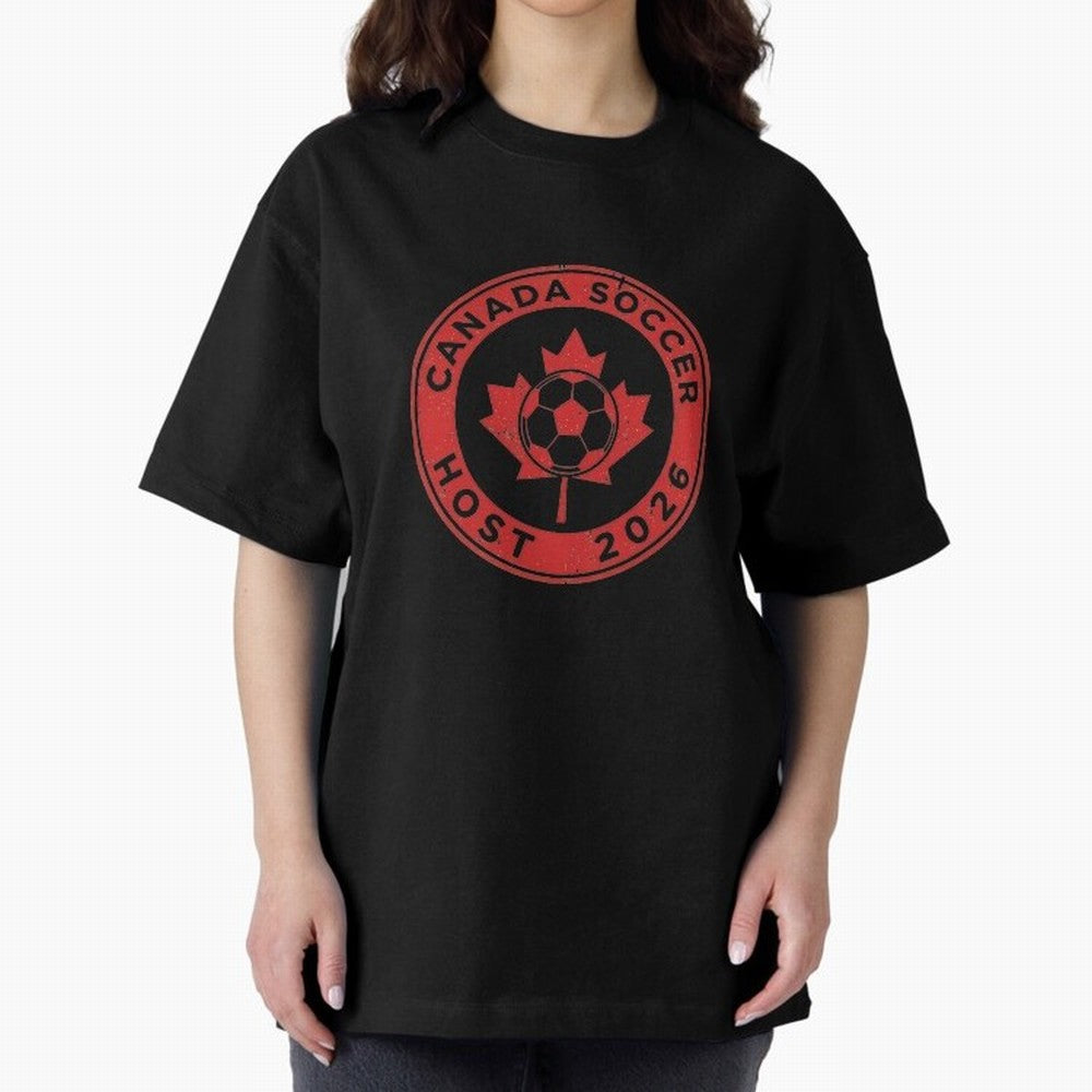 Canada Soccer Host 2026 Emblem Design T-Shirt_83133385 Classic T-Shirt Share the Excitement of FIFA World Cup 2026 for Fans of Messi, CR7 and Mbappe and Argentina, Bringing Supporter Pride, Iconic Celebrations, Legendary Names and Global Match Day