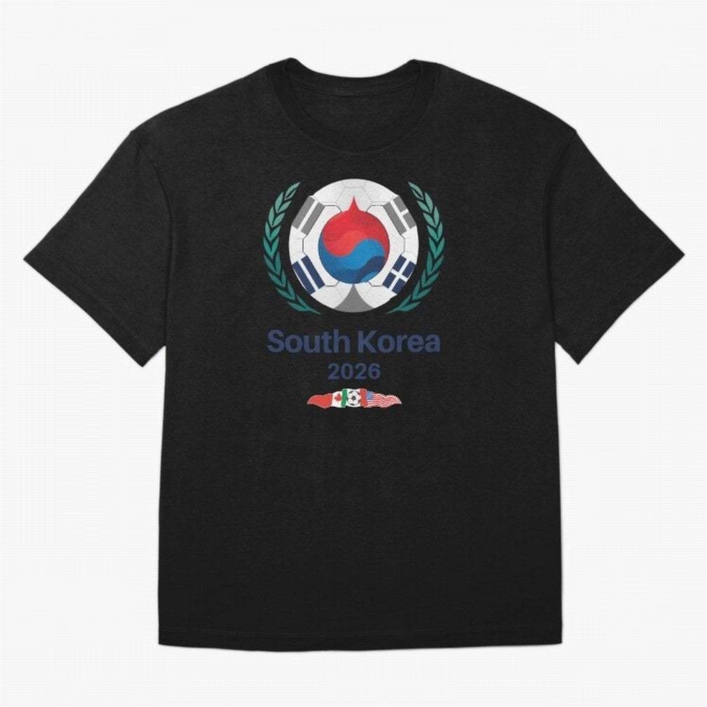 South Korea 2026 Classic T-Shirt Discover the FIFA World Cup 2026 Group Stage Journey through Messi Highlights, Argentina, France and Brazil Pride, Sports Nostalgia, International Competition, Famous Players and Unforgettable Victories; Great for