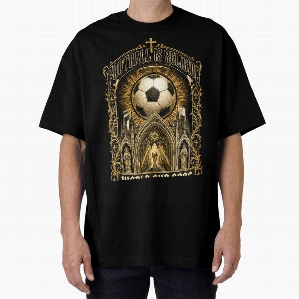 Football Is Religion World Cup 2026 Soccer T-Shirt Classic T-Shirt Enjoy FIFA World Cup 2026 with Messi, CR7 and Mbappe, England, France and Netherlands Energy, Tournament Hype, Historic Matchups, Family Viewing Parties and Global Sports Pride;