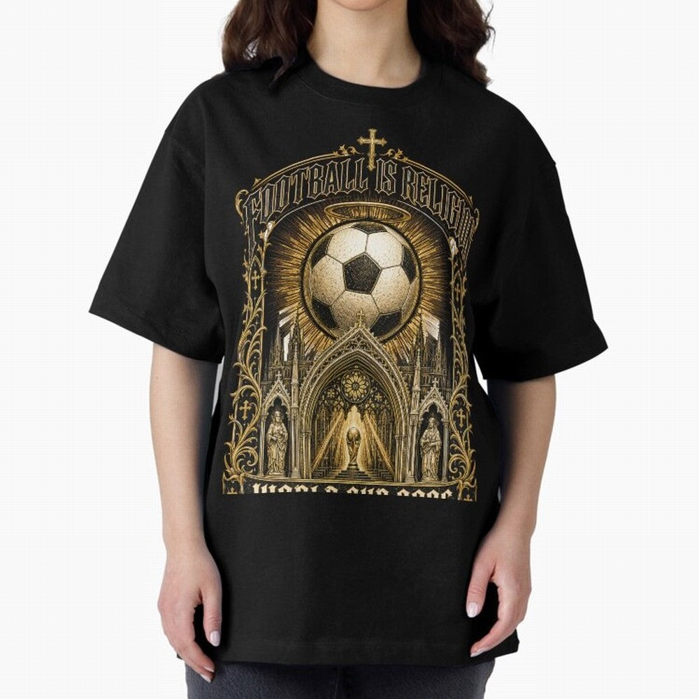 Football Is Religion World Cup 2026 Soccer T-Shirt Classic T-Shirt Enjoy FIFA World Cup 2026 with Messi, CR7 and Mbappe, England, France and Netherlands Energy, Tournament Hype, Historic Matchups, Family Viewing Parties and Global Sports Pride;