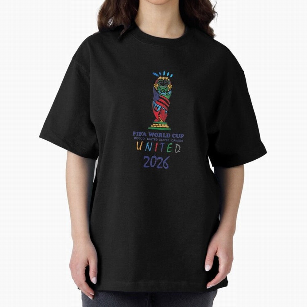 FIFA World Cup United 2026 T-Shirt_87162100 Classic T-Shirt Celebrate the Biggest Stage of Match Day Hype around FIFA World Cup 2026 USA Canada Mexico, CR7 and Messi, Argentina, France and Brazil, Worldwide Fan Energy, Dramatic Goals, Stadium