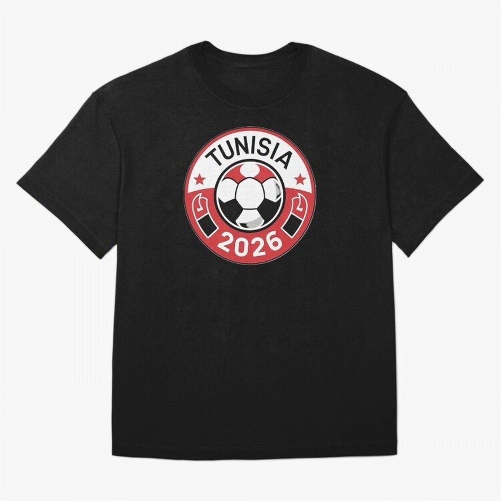 Tunisia WC 2026 Classic T-Shirt Turn Up for FIFA World Cup 2026 Group Stage Spirit, Centered on France and Portugal, Neymar, Tournament Hype, Historic Matchups, Family Viewing Parties and Global Sports Pride; Made for Collectors Who Enjoy Iconic