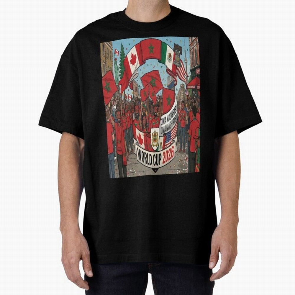 Morocco World Cup 2026 Classic T-Shirt Celebrate Classic Football Spirit in the FIFA World Cup 2026 Group Stage Journey through Neymar Highlights, Netherlands Pride, Supporter Pride, Iconic Celebrations, Legendary Names and Global Match Day Energy;