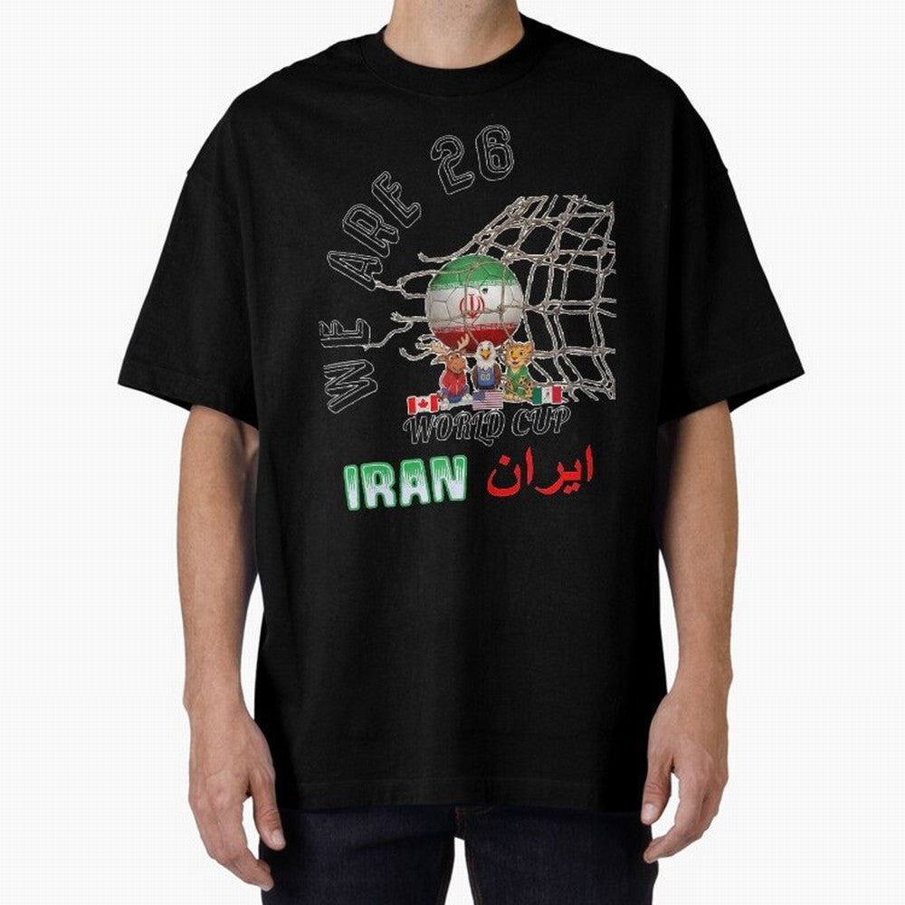 World cup 26 - Iran Classic T-Shirt Fuel the Hype around FIFA World Cup 2026 for Fans of Cristiano Ronaldo, Haaland and CR7 and Germany, Bringing Championship Spirit, Famous Goals, Roaring Crowds and International Football Unity; Created for Match