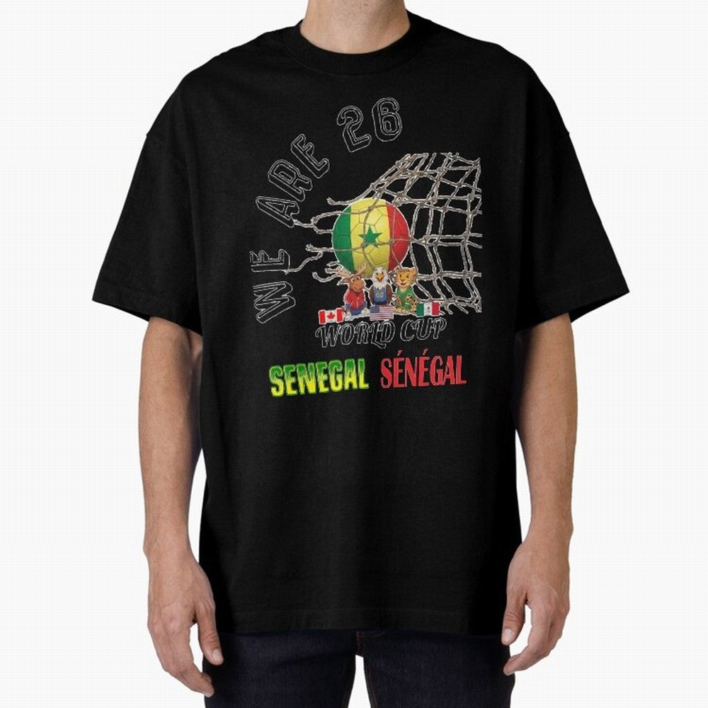 World cup 26 - Senegal Classic T-Shirt Unlock FIFA World Cup 2026 USA Canada Mexico for Fans of Messi, Neymar and Mbappe and Germany, Bringing Champion Mindset, Group Stage Buzz, Knockout Tension and Passionate Fan Culture; Great for Supporters Who