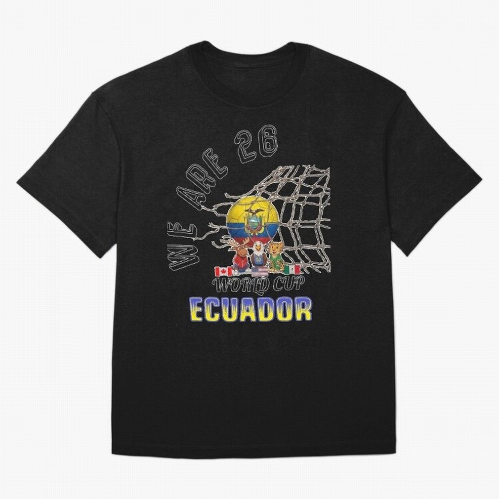 World cup 26 - Ecuador Classic T-Shirt Celebrate the Next Chapter of Global Football Passion for FIFA World Cup 2026 USA Canada Mexico, with Haaland, Portugal, Global Supporter Spirit, Legendary Goals, National Colors and Tournament Celebration;