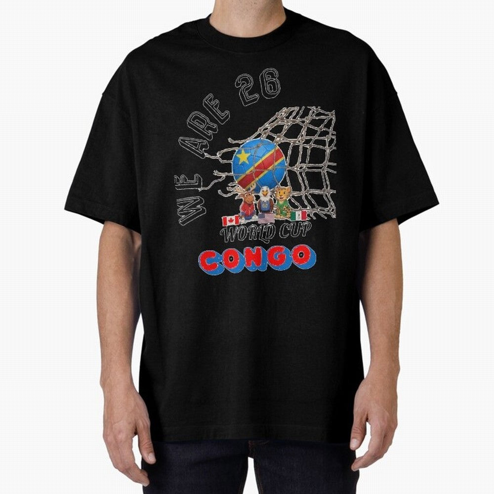 World cup 26 - Congo Classic T-Shirt Turn Football Passion into Match Day Hype around FIFA World Cup 2026 Group Stage, Haaland, Spain and Netherlands, Stadium Chants, National Pride, Trophy Dreams and Unforgettable Football Memories; Great for