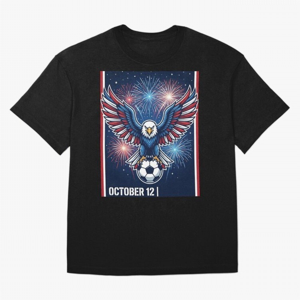 October 12 world cup Classic T-Shirt Celebrate Classic Football Spirit in Global Football Passion for FIFA World Cup 2026 Group Stage, Connected to Messi, Neymar and Mbappe, Argentina and Brazil, Global Supporter Spirit, Legendary Goals, National