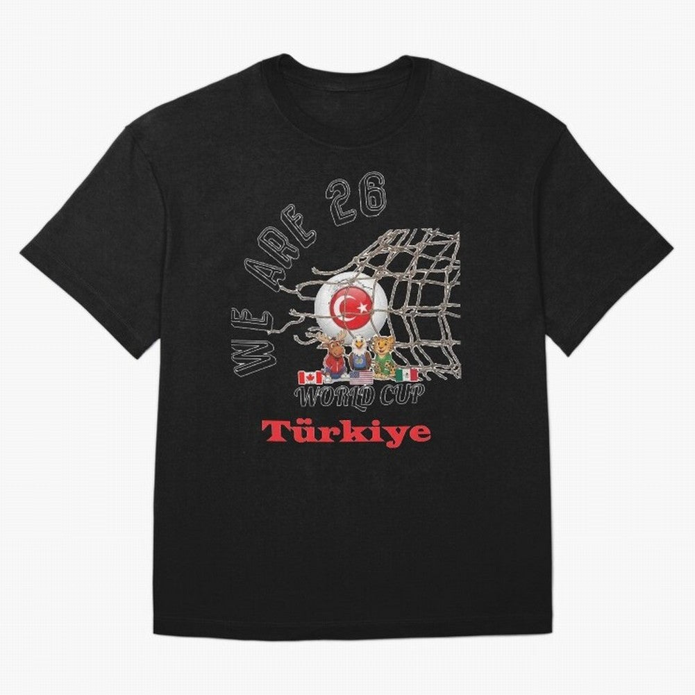 World cup 26 - Turkiye Classic T-Shirt Make Game Day About FIFA World Cup 2026 Group Stage Spirit, Driven by Spain, Messi and Cristiano Ronaldo, Stadium Memories, Football Loyalty, International Chants and Championship Tradition; Perfect for