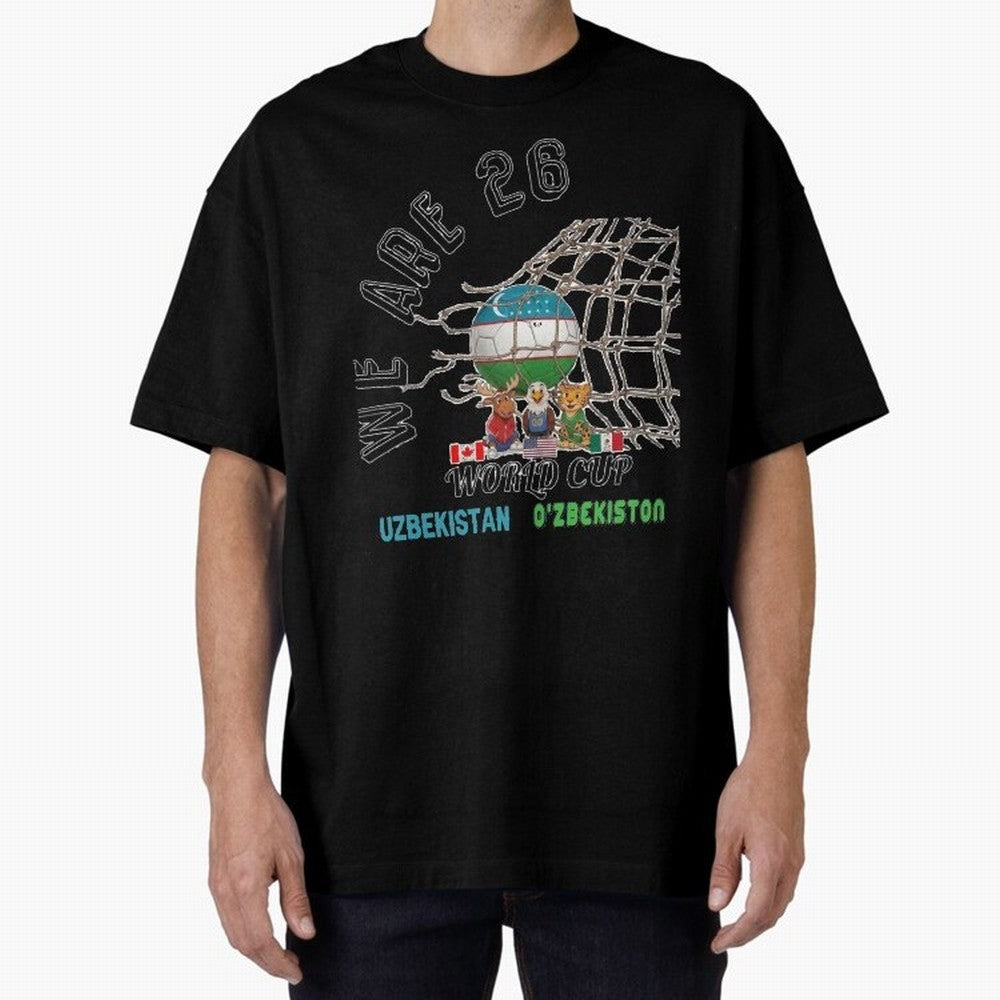 World cup 26 - Uzbekistan Classic T-Shirt Carry the Colors and Pride of FIFA World Cup 2026 Group Stage for Fans of CR7 and Messi and Germany, Bringing Worldwide Fan Energy, Dramatic Goals, Stadium Lights and Championship Celebrations; Perfect for