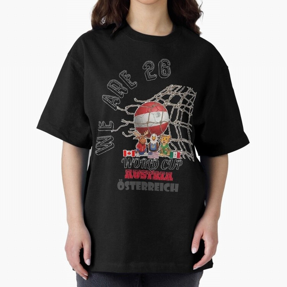 World cup 26 - Austria Classic T-Shirt Show Your Love for the FIFA World Cup 2026 Journey through Cristiano Ronaldo, Haaland and CR7 Highlights, England and Germany Pride, Stadium Chants, National Pride, Trophy Dreams and Unforgettable Football