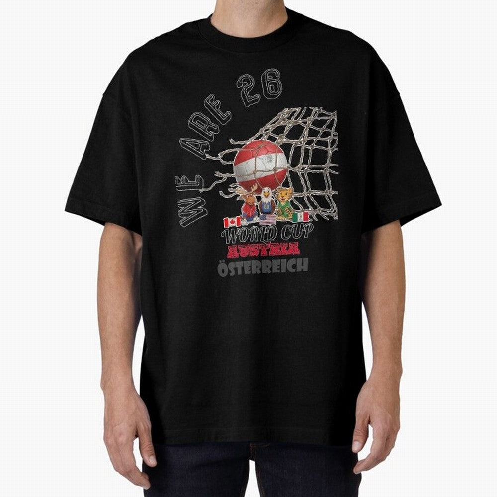 World cup 26 - Austria Classic T-Shirt Show Your Love for the FIFA World Cup 2026 Journey through Cristiano Ronaldo, Haaland and CR7 Highlights, England and Germany Pride, Stadium Chants, National Pride, Trophy Dreams and Unforgettable Football