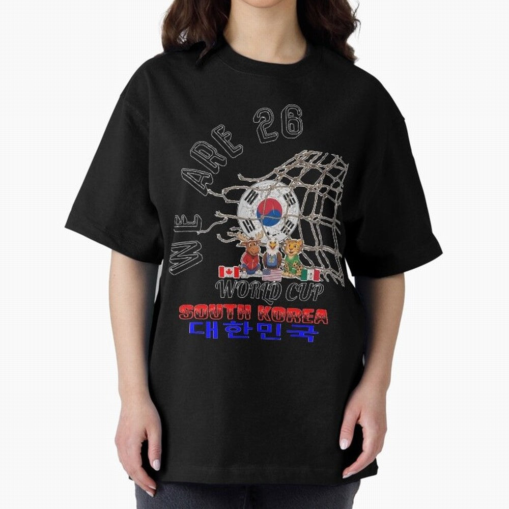World cup 26 - South Korea Classic T-Shirt Discover FIFA World Cup 2026 for Fans of Cristiano Ronaldo and England, Bringing Champion Mindset, Group Stage Buzz, Knockout Tension and Passionate Fan Culture; Ideal for Football Dads, Football Moms,