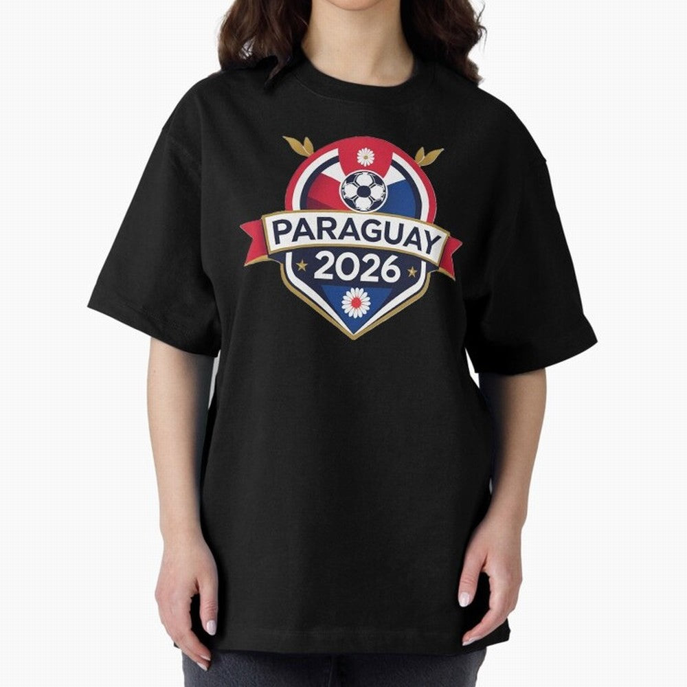 Paraguay WC2026 Classic T-Shirt Honor Global Football Passion for FIFA World Cup 2026, Filled with Cristiano Ronaldo, Haaland and CR7, Argentina, France and Brazil, Tournament Hype, Historic Matchups, Family Viewing Parties and Global Sports Pride;