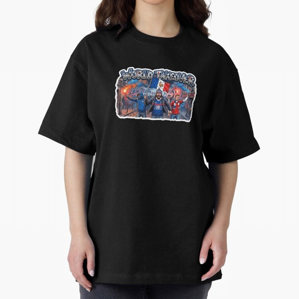 France Soccer Fans Street Power Sticker 2026 Football Supporters Classic T-Shirt Celebrate Classic Football Spirit in FIFA World Cup 2026 Group Stage Connected to Messi, Neymar and Mbappe, England, France and Netherlands Energy, Global Supporter