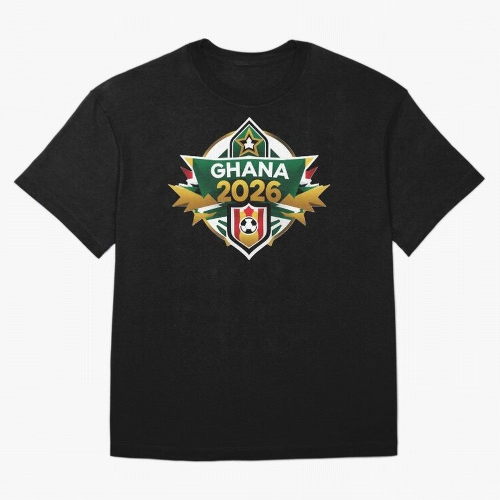 Ghana WC 2026 Classic T-Shirt Show Your Stadium Side during the FIFA World Cup 2026 USA Canada Mexico Journey through Messi Highlights, Spain Pride, Championship Spirit, Famous Goals, Roaring Crowds and International Football Unity; Perfect for