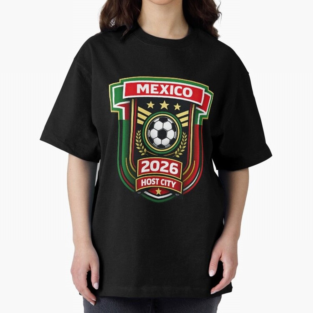 Mexico 2026 World Cup Host City Logo Classic T-Shirt Celebrate the Next Chapter of FIFA World Cup 2026 USA Canada Mexico Centered on Messi, Neymar and Mbappe, Argentina, France and Brazil Energy, Retro Football Energy, Iconic Rivalries, Trophy
