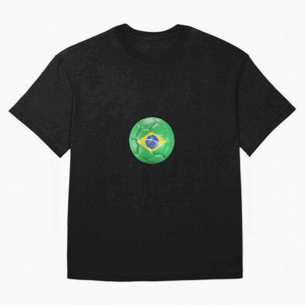 Brazil Classic T-Shirt Celebrate Fan Culture around FIFA World Cup 2026 USA Canada Mexico Spirit, Celebrating Argentina, France and Brazil, Messi, CR7 and Mbappe, Classic Soccer Heritage, Championship Pressure, Fan Loyalty and International Pride;