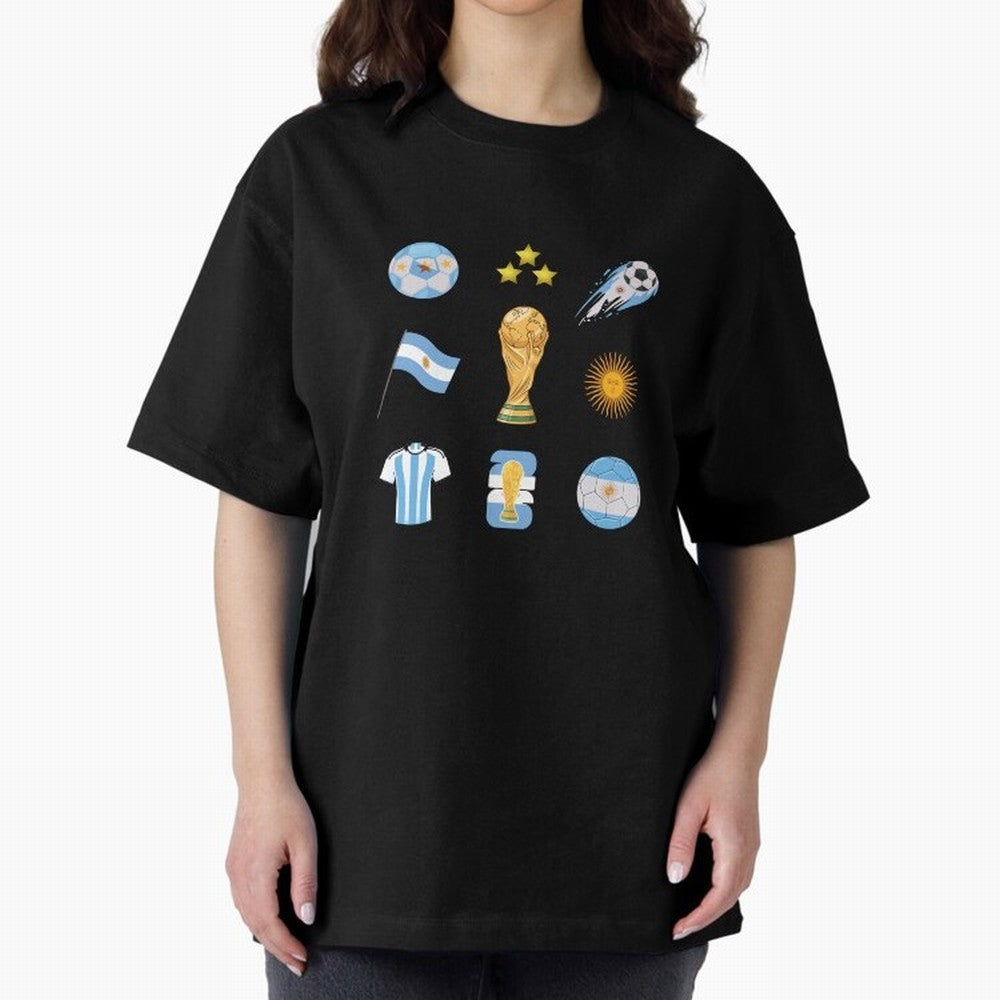 Argentina World Cup Champion 2026 Classic T-Shirt Celebrate Supporters United by FIFA World Cup 2026 Spirit, Made for Germany, Messi, Vintage Soccer Flavor, Modern Football Stars, National Flags and Final Night Emotion; Built for Supporters Chasing