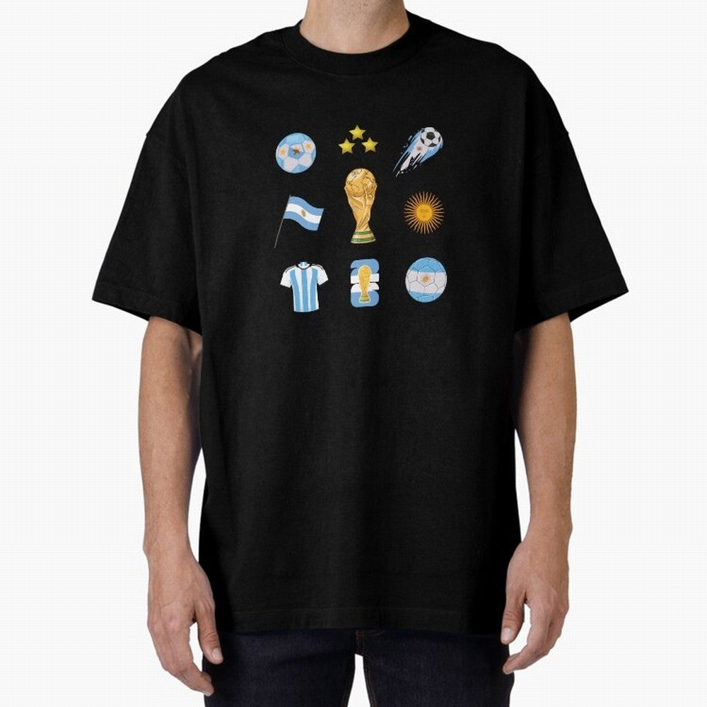 Argentina World Cup Champion 2026 Classic T-Shirt Celebrate Supporters United by FIFA World Cup 2026 Spirit, Made for Germany, Messi, Vintage Soccer Flavor, Modern Football Stars, National Flags and Final Night Emotion; Built for Supporters Chasing