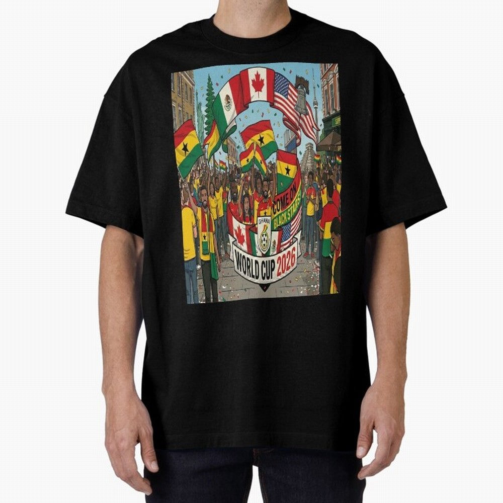 Ghana World Cup 2026 Classic T-Shirt Represent Football Lovers during FIFA World Cup 2026 Group Stage Made for Mbappe and Neymar, Germany Energy, Classic Soccer Heritage, Championship Pressure, Fan Loyalty and International Pride; Great for