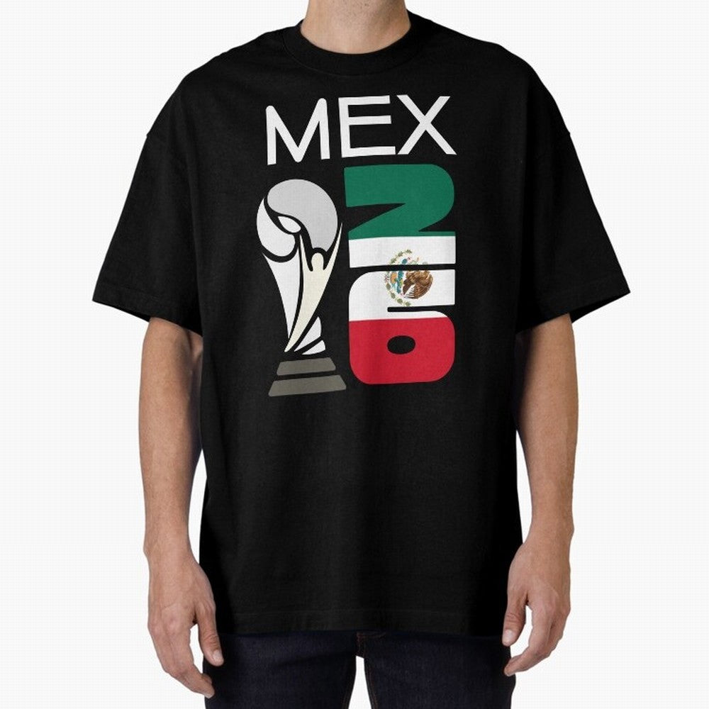 Mexico 2026 Soccer World Cup Trophy Mexican Flag Design Classic T-Shirt Honor Football Greatness during FIFA World Cup 2026 Spirit, Made for France, Mbappe, Goal Celebration Energy, Supporter Heritage, Football Icons and Worldwide Tournament Joy;