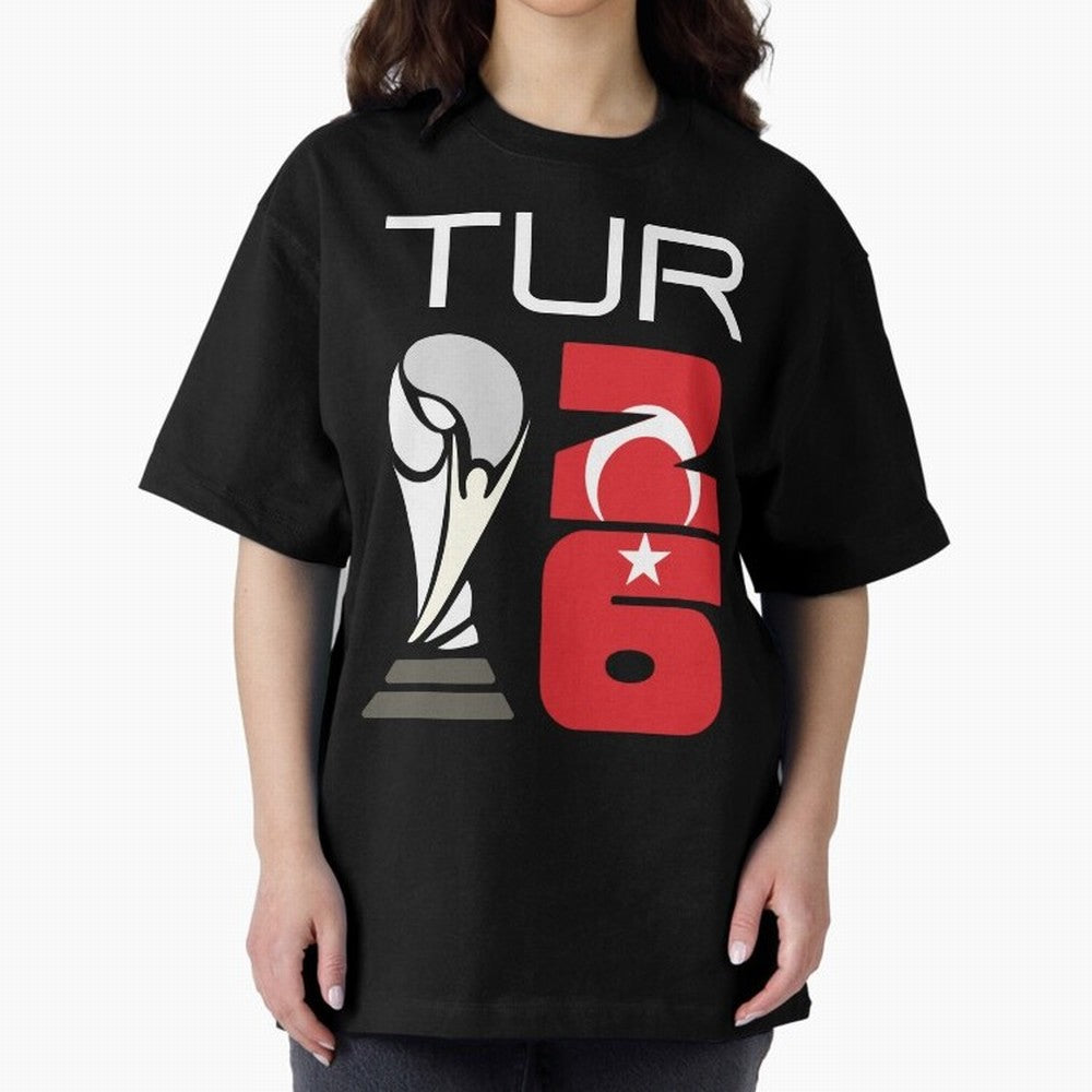 Turkey 2026 Soccer World Cup Trophy Turkish Flag Design Classic T-Shirt Bring Champion Energy into FIFA World Cup 2026 USA Canada Mexico for Fans of CR7 and Argentina, Bringing Supporter Pride, Iconic Celebrations, Legendary Names and Global Match