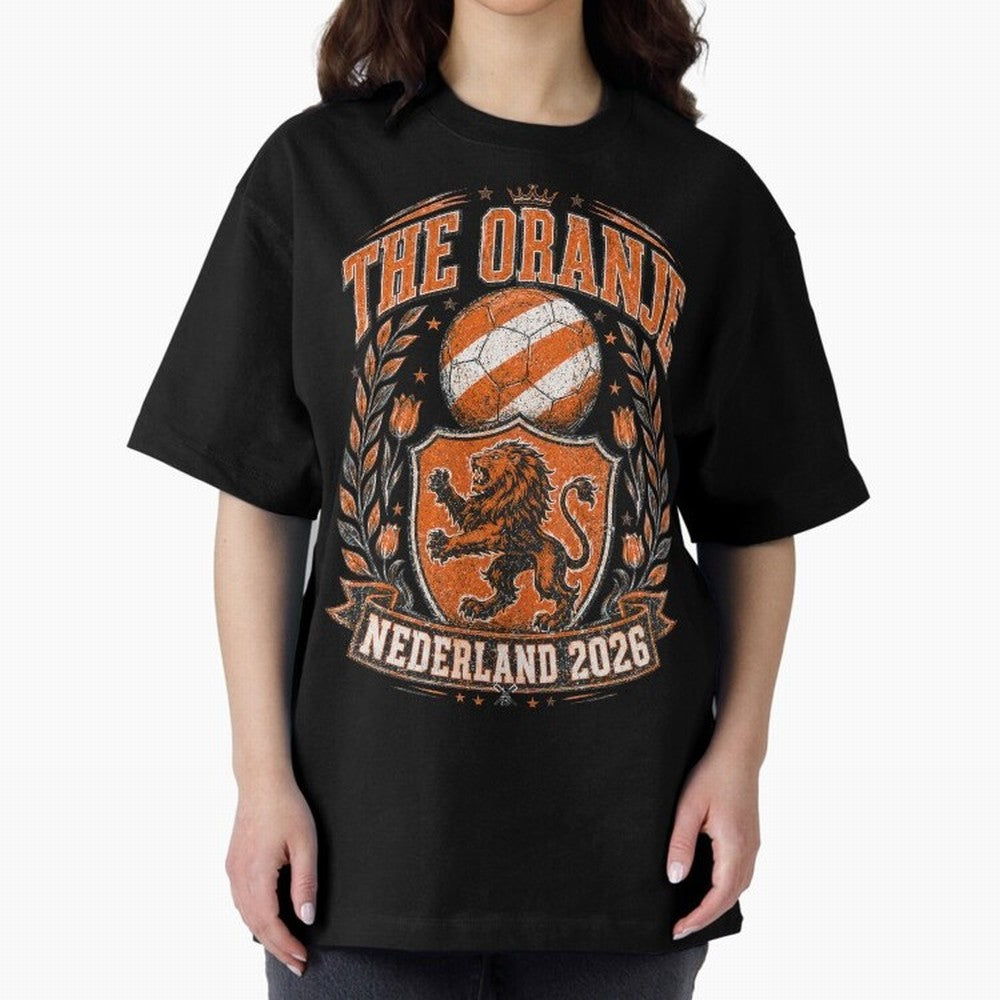 The Oranje Nederland 2026 World Cup Soccer T-Shirt Classic T-Shirt Carry the Dream of Match Day Hype around FIFA World Cup 2026 Group Stage, Haaland and Mbappe, Spain and Netherlands, Classic Soccer Heritage, Championship Pressure, Fan Loyalty and