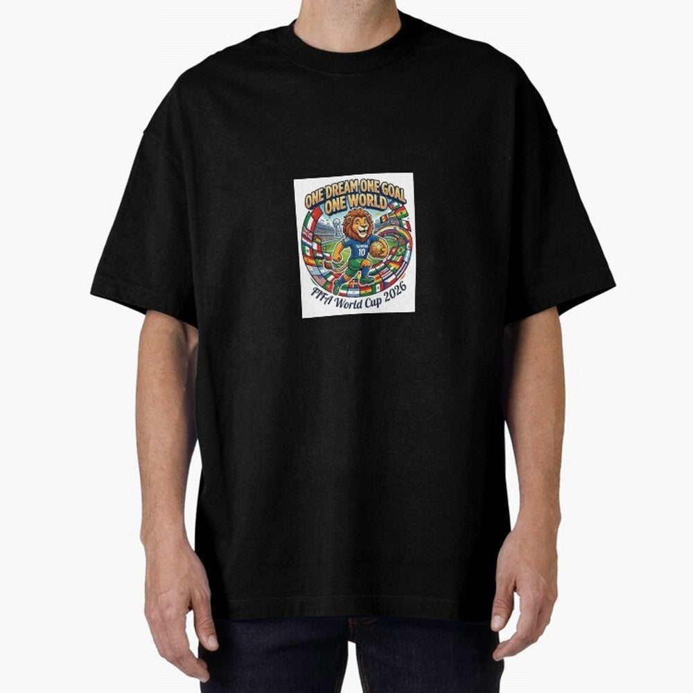 Celebrate the spirit of the world's greatest game with this vibrant mascot design! Featuring an energetic lion (Tamima) Classic T-Shirt Build FIFA World Cup 2026 for Fans of Cristiano Ronaldo and Argentina, Bringing Football Festival Excitement,