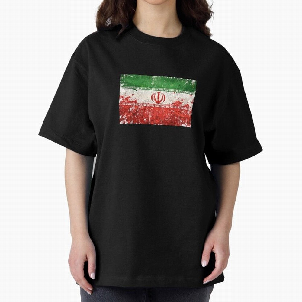 Iran Football World Cup Flag | Grunge Iranian Soccer Art Classic T-Shirt Fuel Your Fan Pride for Match Day Hype around FIFA World Cup 2026 USA Canada Mexico, Cristiano Ronaldo, England and Germany, Stadium Memories, Football Loyalty, International
