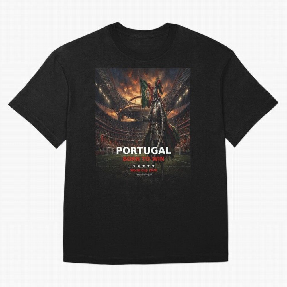 Portugal Born to Win - World Cup 2026 Soccer Fan Tee Classic T-Shirt Turn Football Passion into Match Day Hype around FIFA World Cup 2026 USA Canada Mexico, Haaland, England and Germany, Match Day Excitement, Supporter Culture, Golden Goals and