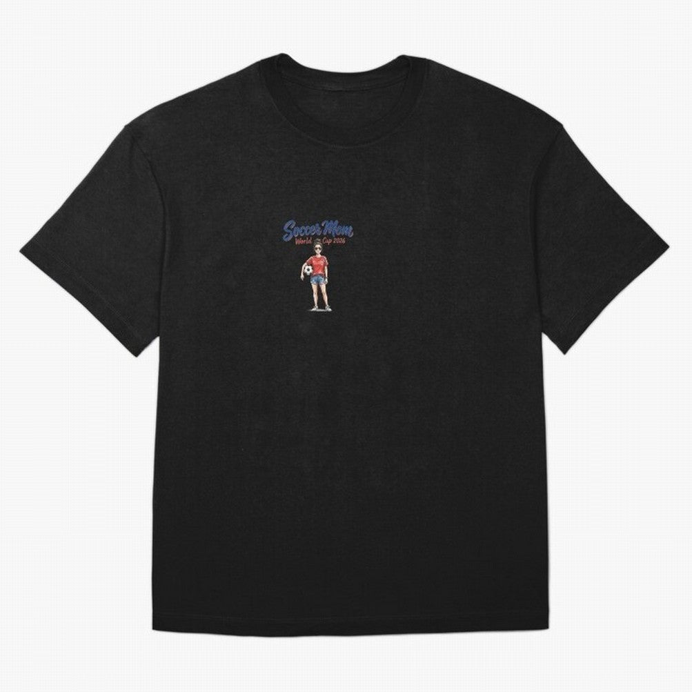 Soccer Mom World Cup 2026 | Football Mom Illustration Classic T-Shirt Represent Football Lovers during FIFA World Cup 2026 Group Stage for Fans of Neymar and Argentina, Bringing Tournament Hype, Historic Matchups, Family Viewing Parties and Global