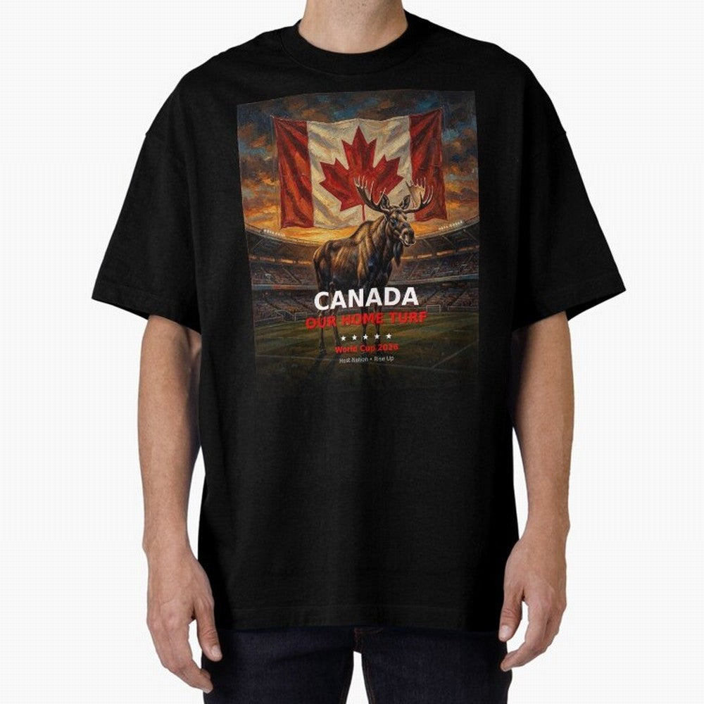 Canada Our Home Turf - World Cup 2026 Soccer Fan Tee Classic T-Shirt Represent the Passion of Match Day Hype around FIFA World Cup 2026 USA Canada Mexico, CR7, England, Retro Football Energy, Iconic Rivalries, Trophy Chase Drama and Stadium