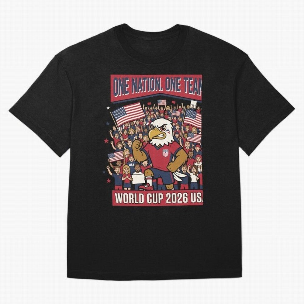 One Nation One Team ¡ª World Cup 2026 USA Classic T-Shirt Fuel the Hype around FIFA World Cup 2026 for Fans of Cristiano Ronaldo, Haaland and CR7 and Germany, Bringing Championship Spirit, Famous Goals, Roaring Crowds and International Football
