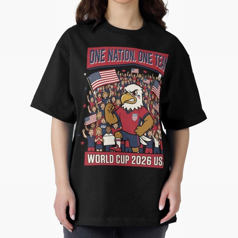 One Nation One Team ¡ª World Cup 2026 USA Classic T-Shirt Fuel the Hype around FIFA World Cup 2026 for Fans of Cristiano Ronaldo, Haaland and CR7 and Germany, Bringing Championship Spirit, Famous Goals, Roaring Crowds and International Football