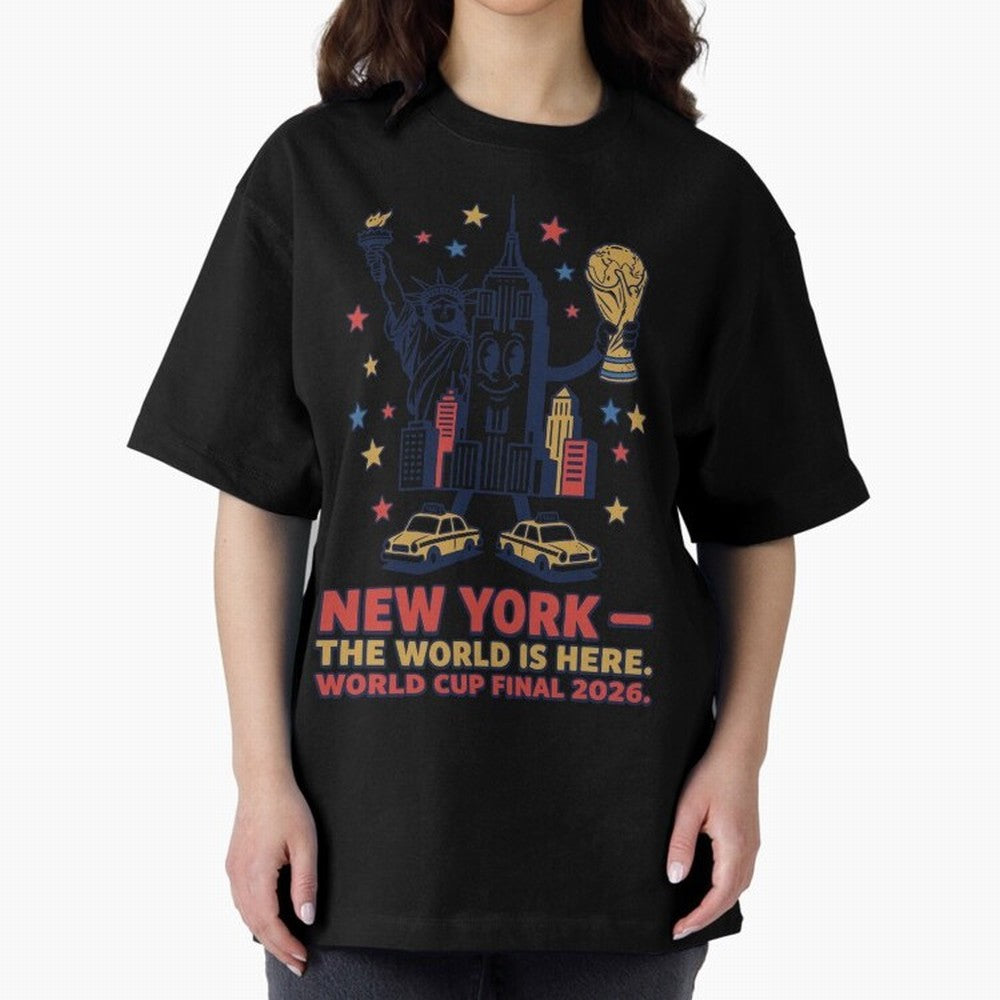 New York World Cup Final ¡ª Liberty Scores V2 Classic T-Shirt Carry the Colors and Pride of Global Football Passion for FIFA World Cup 2026, with Messi, Spain and Netherlands, Tournament Hype, Historic Matchups, Family Viewing Parties and Global