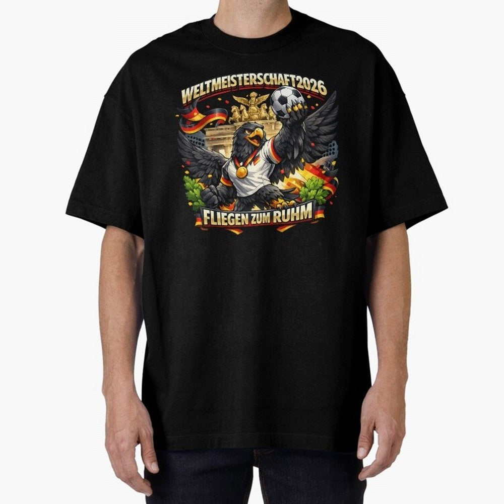 German Eagle World Cup 2026 Football Fan Art Classic T-Shirt Bring Match Day Fire to Global Football Passion for FIFA World Cup 2026 USA Canada Mexico, Built around CR7, England and Germany, Global Supporter Spirit, Legendary Goals, National Colors