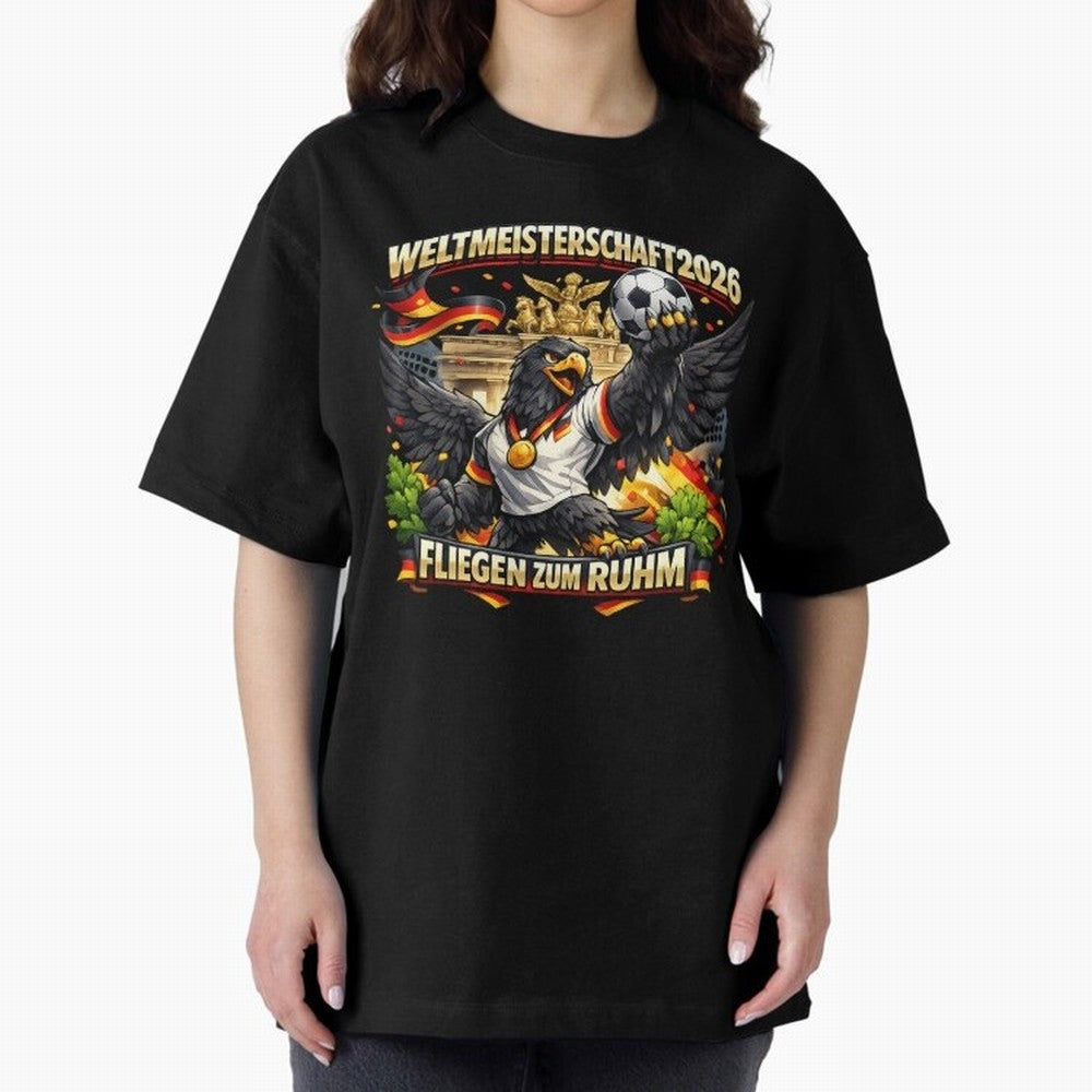 German Eagle World Cup 2026 Football Fan Art Classic T-Shirt Bring Match Day Fire to Global Football Passion for FIFA World Cup 2026 USA Canada Mexico, Built around CR7, England and Germany, Global Supporter Spirit, Legendary Goals, National Colors
