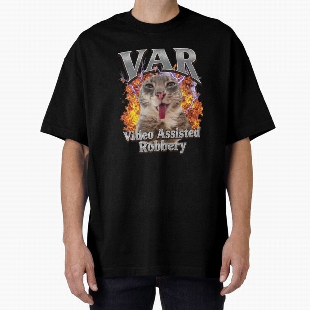 VAR Video Assisted Robbery Funny World Cup 2026 Meme Soccer Fan Football Humor Classic T-Shirt Honor Football Greatness during Global Football Passion for FIFA World Cup 2026 USA Canada Mexico, Filled with Messi, Neymar and Mbappe, England, France