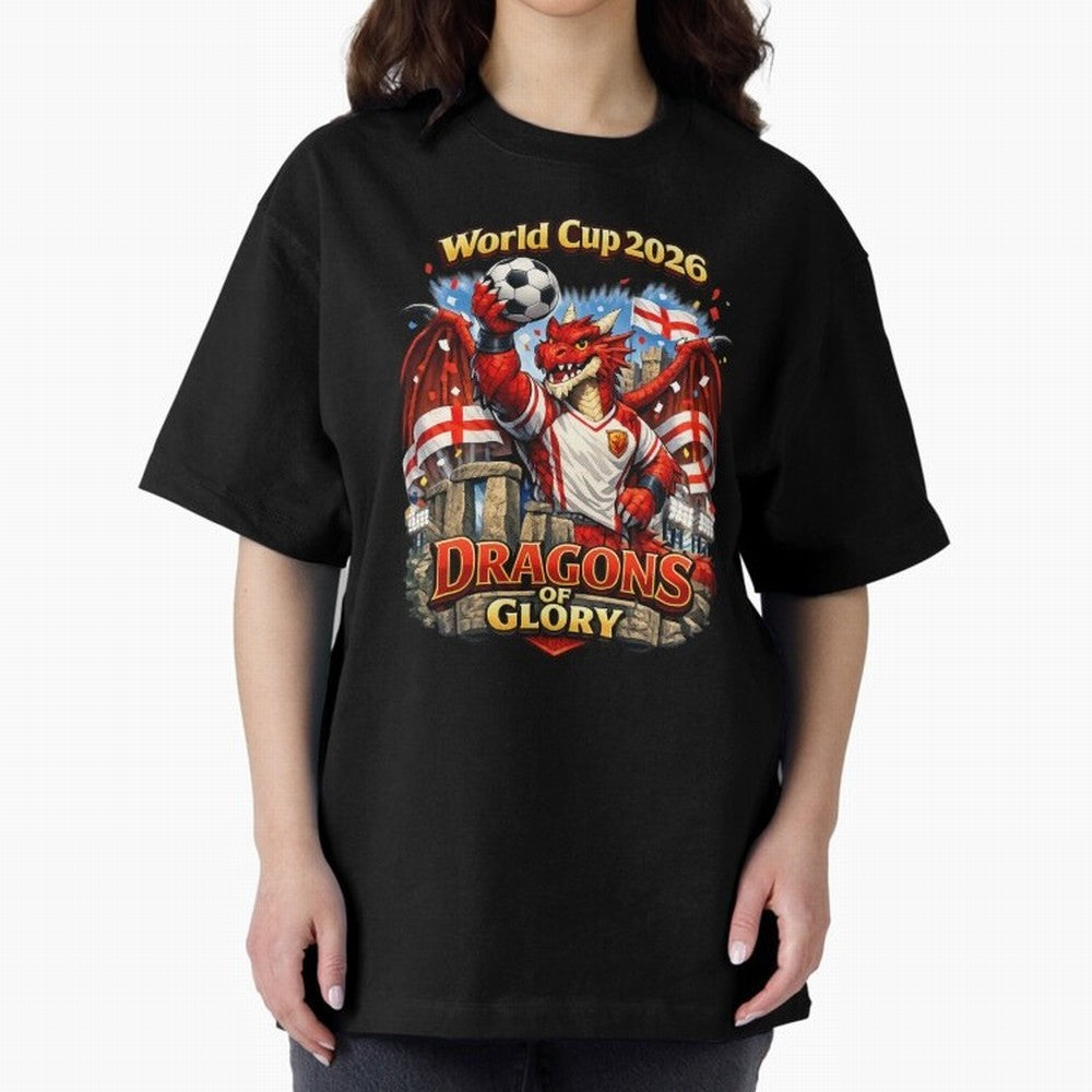 World Cup 2026 Dragons of Glory Classic T-Shirt Build the FIFA World Cup 2026 Journey through Messi, Neymar and Mbappe Highlights, England and Germany Pride, Match Day Excitement, Supporter Culture, Golden Goals and Global Football Passion; Great