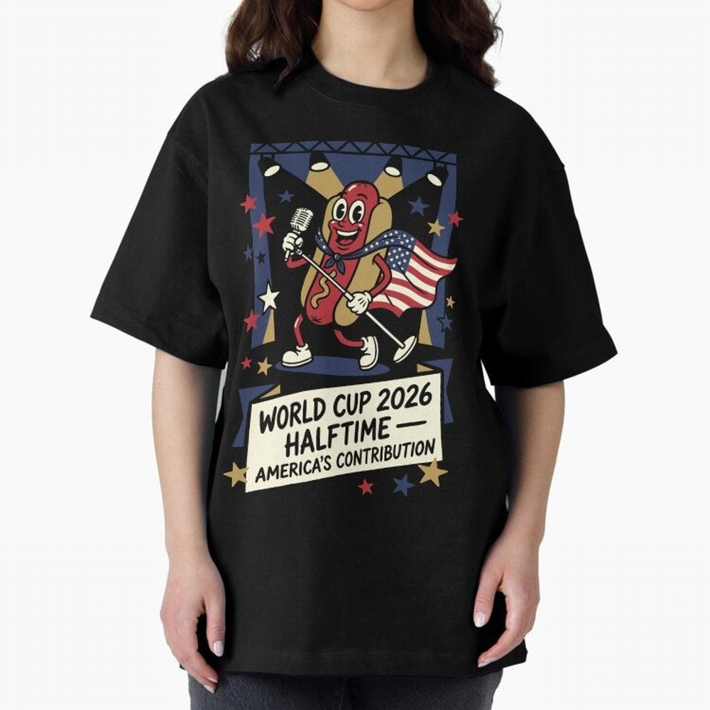 World Cup 2026 Halftime ¡ª America's Contribution V1 Classic T-Shirt Bring Stadium Energy to FIFA World Cup 2026 Group Stage Spirit, with France, Neymar, Classic Soccer Heritage, Championship Pressure, Fan Loyalty and International Pride; Created