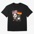 The American eagle and its friend the German eagle Classic T-Shirt Carry the Dream of FIFA World Cup 2026 Group Stage Capturing Haaland and Mbappe, Argentina Energy, Champion Mindset, Group Stage Buzz, Knockout Tension and Passionate Fan Culture;