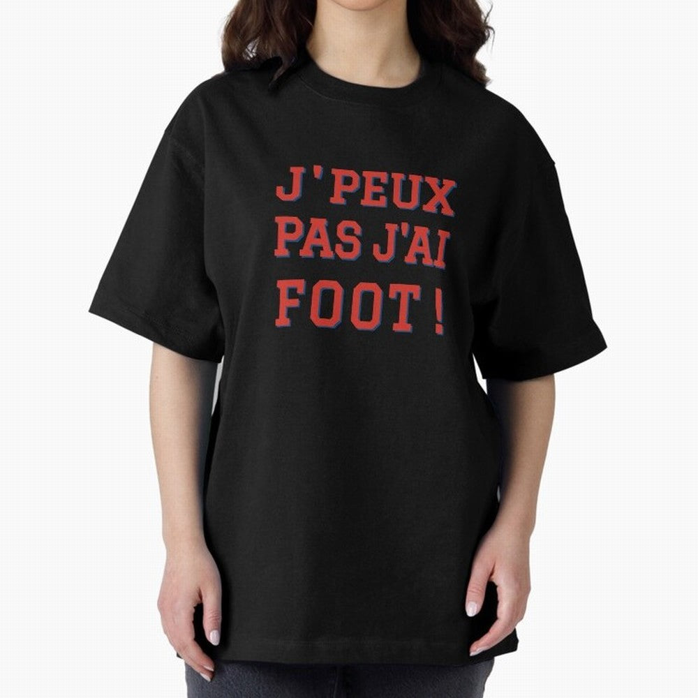 J'peux pas, j'ai foot Classic T-Shirt Represent Football Lovers during FIFA World Cup 2026 Connected to CR7, Netherlands Energy, Classic Soccer Heritage, Championship Pressure, Fan Loyalty and International Pride; Great for Watch Parties, Sports