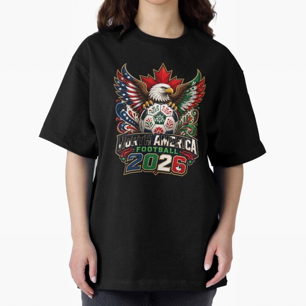 United by Football 2026 North America Soccer Design Classic T-Shirt Fuel Match Day Hype around FIFA World Cup 2026 Group Stage, Mbappe, France and Portugal, Game Day Rituals, Football Legends, Country Pride and the Road to the Final; Perfect for
