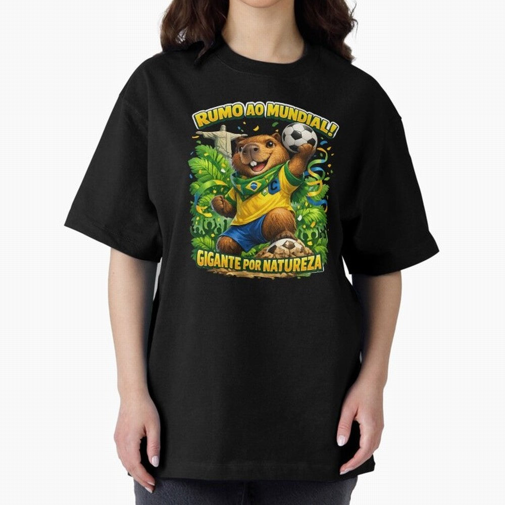Brazil World Cup 2026 Capybara Fan Shirt Classic T-Shirt Feel the Trophy Chase of Match Day Hype around FIFA World Cup 2026 Group Stage, CR7 and Messi, England and Germany, Tournament Hype, Historic Matchups, Family Viewing Parties and Global