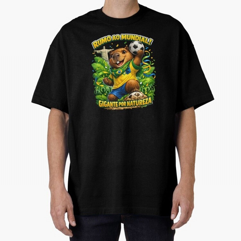 Brazil World Cup 2026 Capybara Fan Shirt Classic T-Shirt Feel the Trophy Chase of Match Day Hype around FIFA World Cup 2026 Group Stage, CR7 and Messi, England and Germany, Tournament Hype, Historic Matchups, Family Viewing Parties and Global
