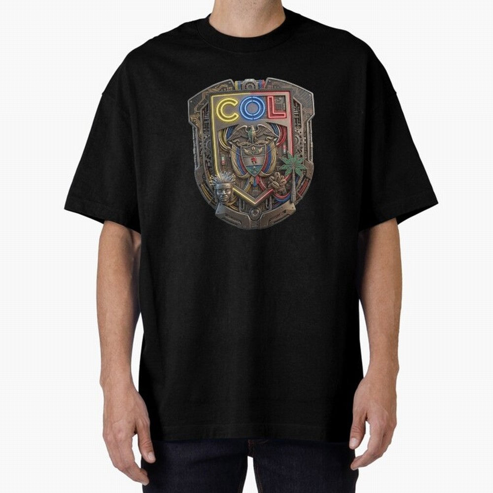 Feel the passion of Colombia with this dynamic Shield and soccer player design Classic T-Shirt Carry National Pride through the FIFA World Cup 2026 USA Canada Mexico Journey through Mbappe Highlights, Argentina Pride, Global Supporter Spirit,