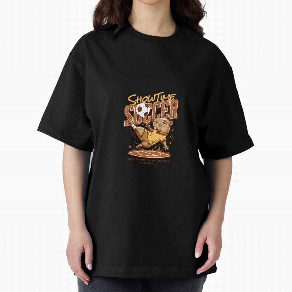 Capybara Playing Soccer Football Vibes Classic T-Shirt Celebrate Every Goal in FIFA World Cup 2026 for Fans of Neymar, Haaland and Cristiano Ronaldo and Argentina and Brazil, Bringing Champion Mindset, Group Stage Buzz, Knockout Tension and