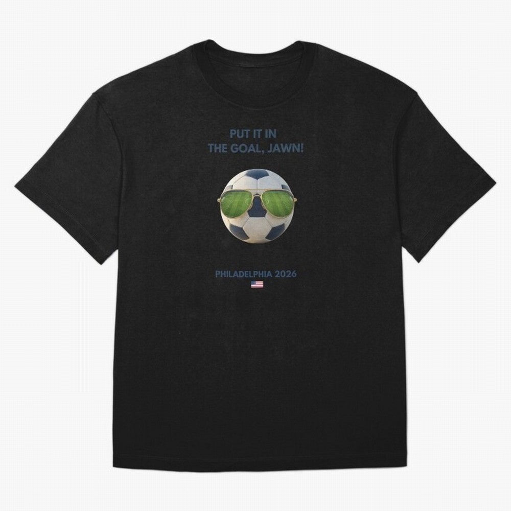 WC26 Hosting City: Philadelphia | Fun and Smart Soccer Fan Gear Classic T-Shirt Capture the FIFA World Cup 2026 USA Canada Mexico Journey through Messi, Neymar and Mbappe Highlights, Portugal, Spain and Germany Pride, Fan Favorite Moments, National